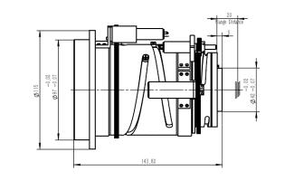 25mm to 75mm f/1.0 Zoom Lenses for LWIR Thermal Camera